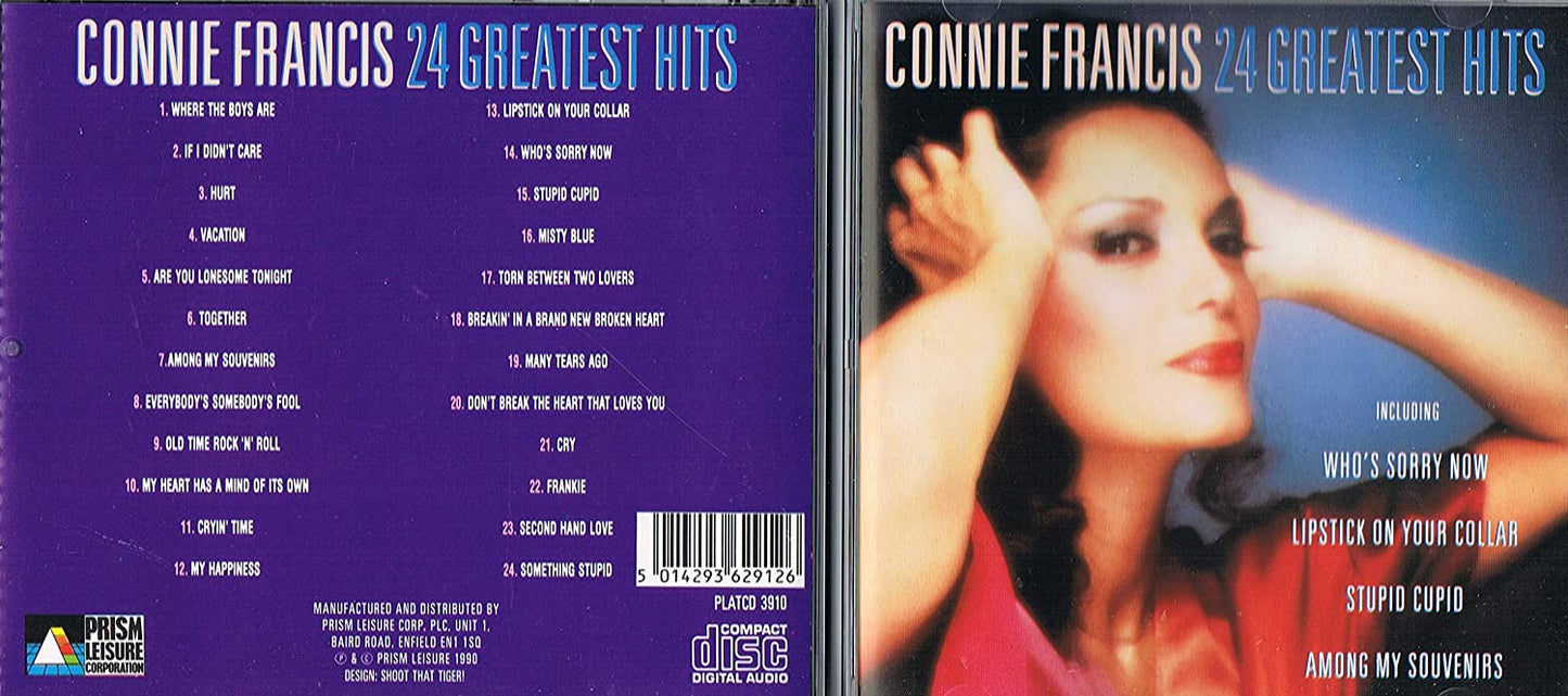 Connie Francis / 24 Greatest Hits [Audio CD] Connie Francis