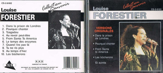 Collection Souvenirs [Audio CD] Louise Forestier