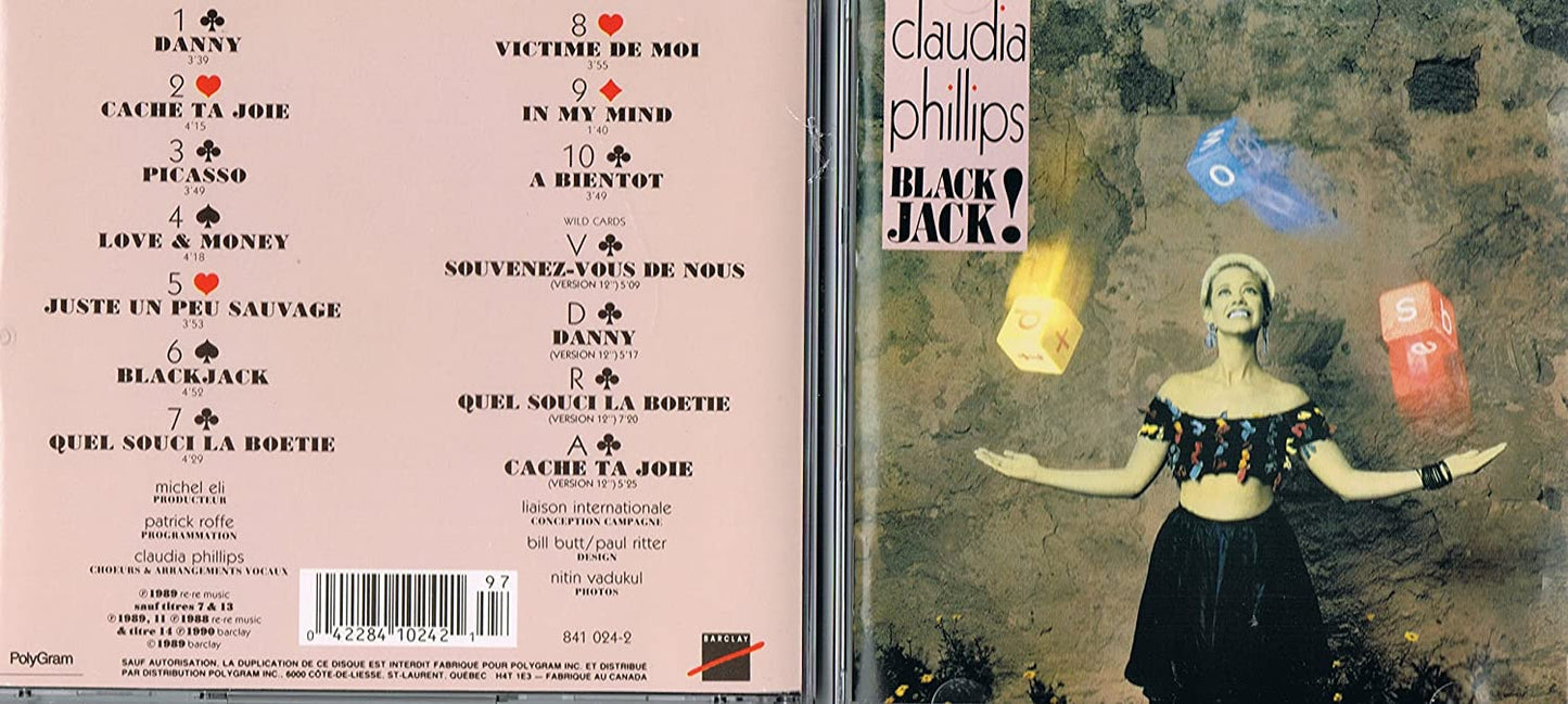 Claudia Phillips - Black Jack [Audio CD] Claudia Phillips