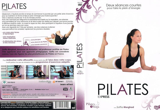 Pilates Express avec Soffia Morghad [DVD]