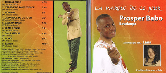 La Parole De Ce Jour Guidera Mes Pas [Audio CD] Prosper Babo Bayelanga