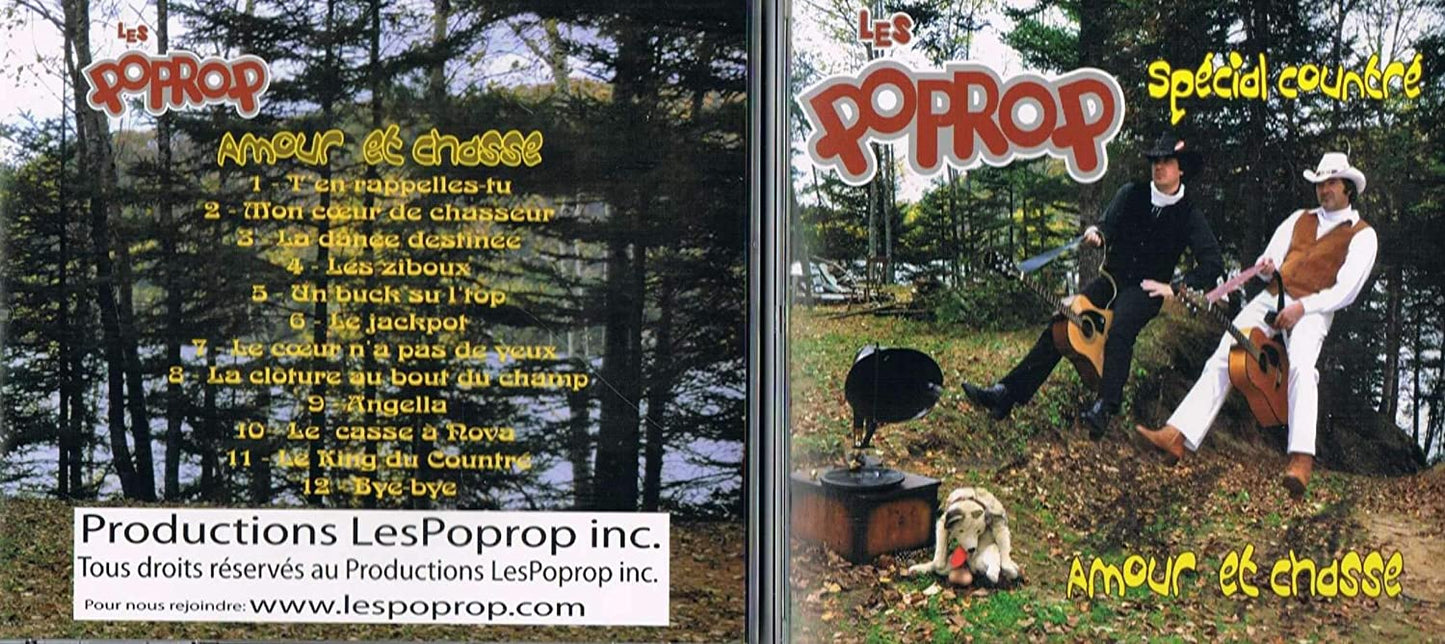 Amour et Chasse - Spécial Countré [Audio CD] Les Poprop