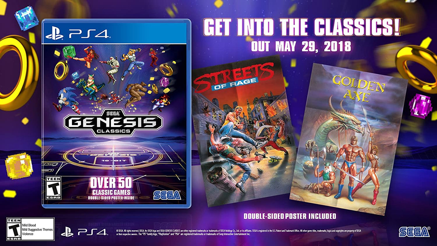 SEGA Genesis Classics - PlayStation 4 [video game]