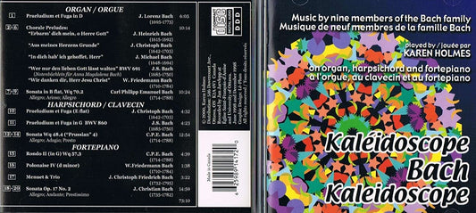 Kaléidoscope Bach Kaleidoscope [Audio CD] Holmes/ Karen