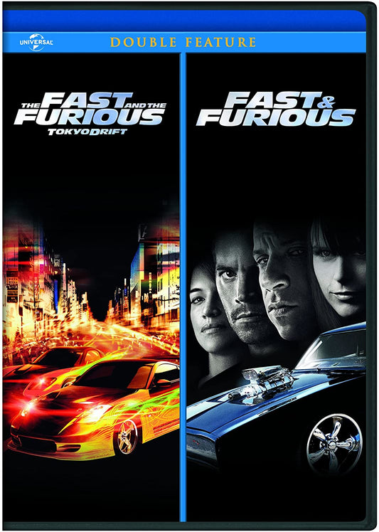 The Fast and the Furious: Tokyo Drift / Fast & Furious (2009) Double Feature (Sous-titres français) [DVD]