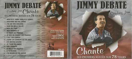 Jimmy Debate Chante Ses Premiers Succes Sur 78 Tours (16 Titres/ DGM) [Audio CD] Jimmy Debate