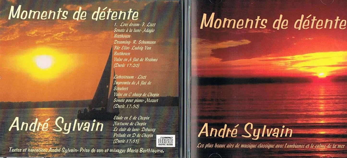 Moments de Detente [Audio CD] Andre Sylvain