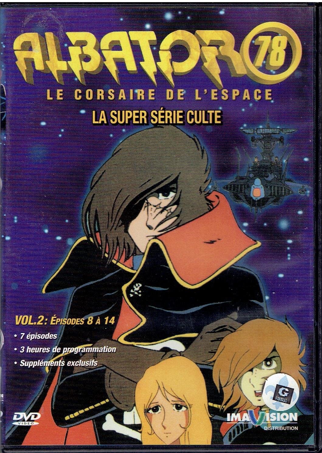 Albator-Corsaire - Épisode 8 a 14 [DVD]