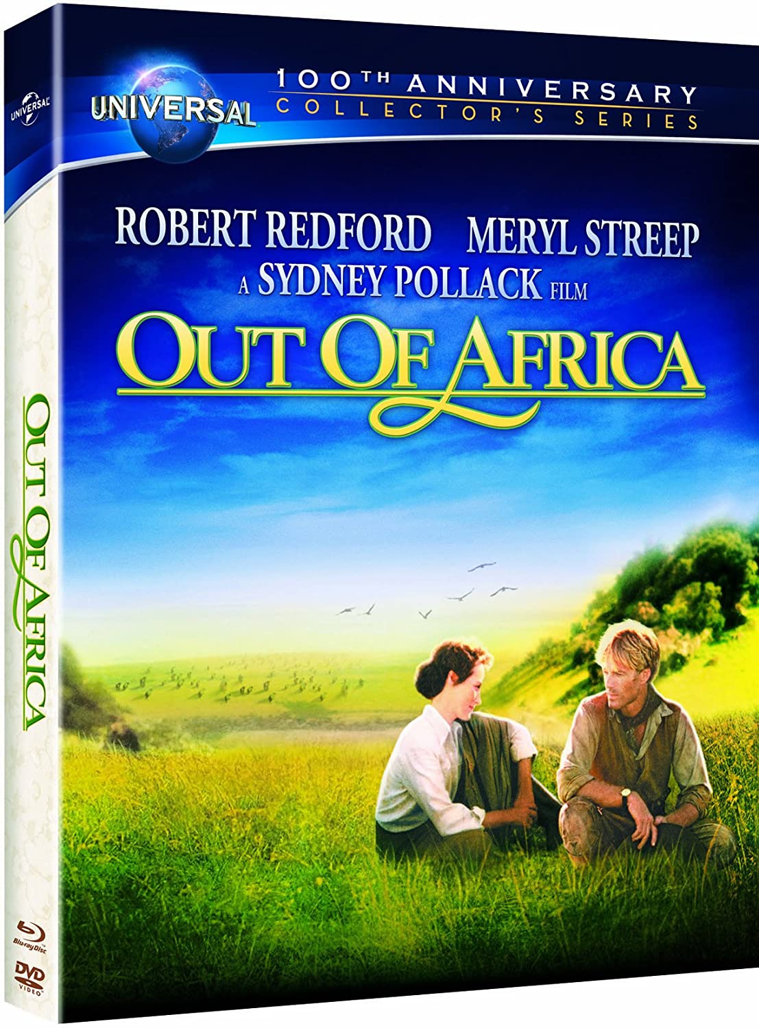 Out of Africa (1985) / Souvenirs d'Afrique (Universal's 100th Anniversary Limited Edition Collector's Series - Bilingue) [Blu-ray Book + DVD + Digital Copy] (Bilingual)