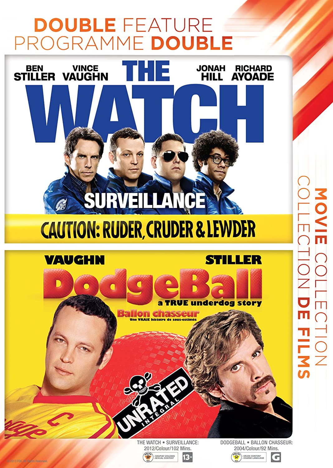 Dodgeball / The Watch (Double Feature) (Bilingual) [DVD]