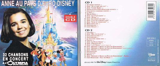 Anne au Pays D'Euro Disney - 32 chansons en concert à l'Olympia/ 2CD [Audio CD] Anne au Pays D'Euro Disney