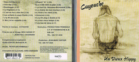 Un Vieux Hippy [Audio CD] Cayouche