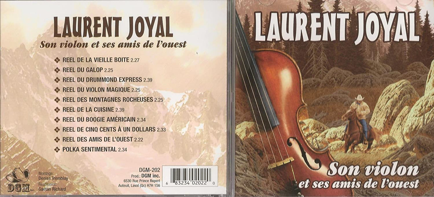 Laurent Joyal - Son Violon et ses Amis de L'Ouest (10 Titres/ DGM) [Audio CD] Laurent Joyal