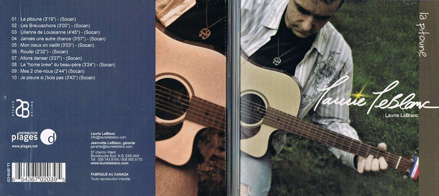 LEBLANC;LAURIE - PITOUNE [Audio CD] LEBLANC;LAURIE