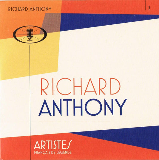 Artistes Francais de Légende (pochette carton format 12 x 12 cm) [Audio CD] Richard Anthony