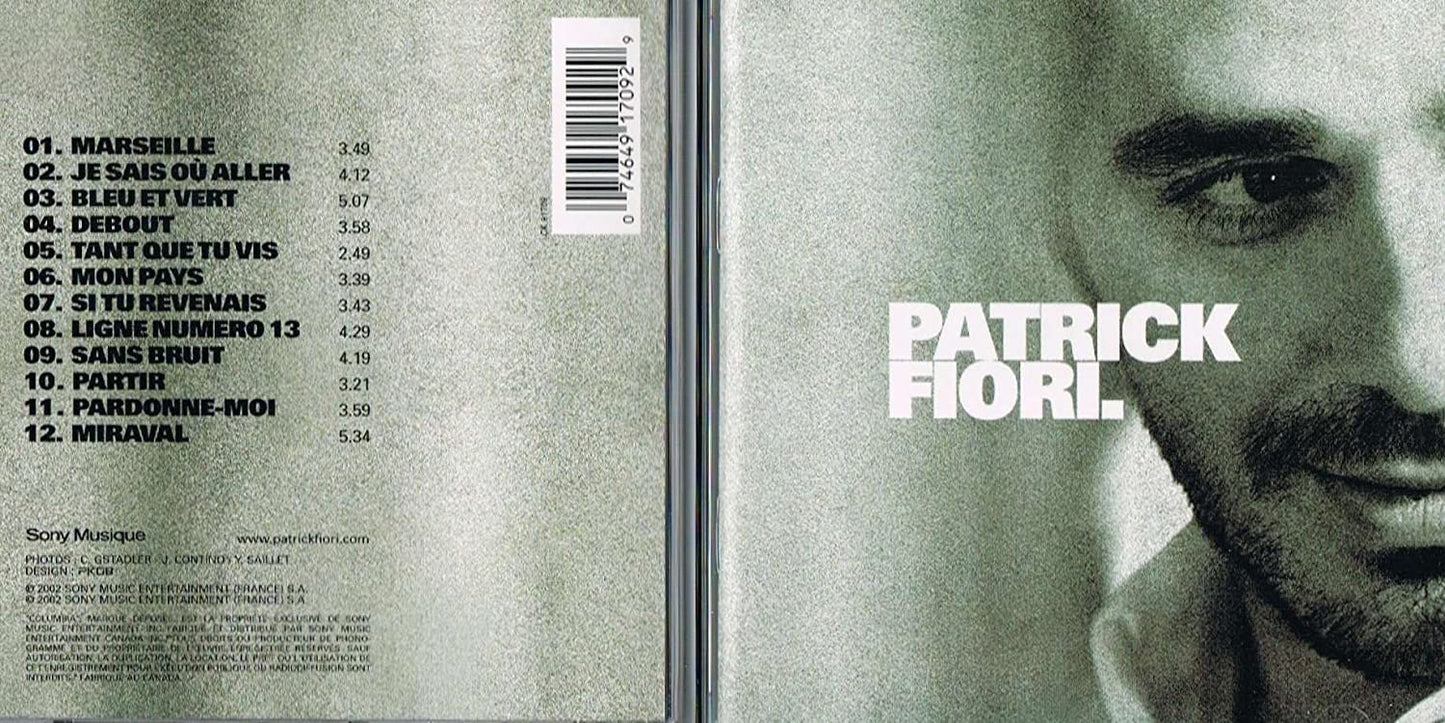 Patrick Fiori (Frn) [Audio CD] Fiori/ Patrick