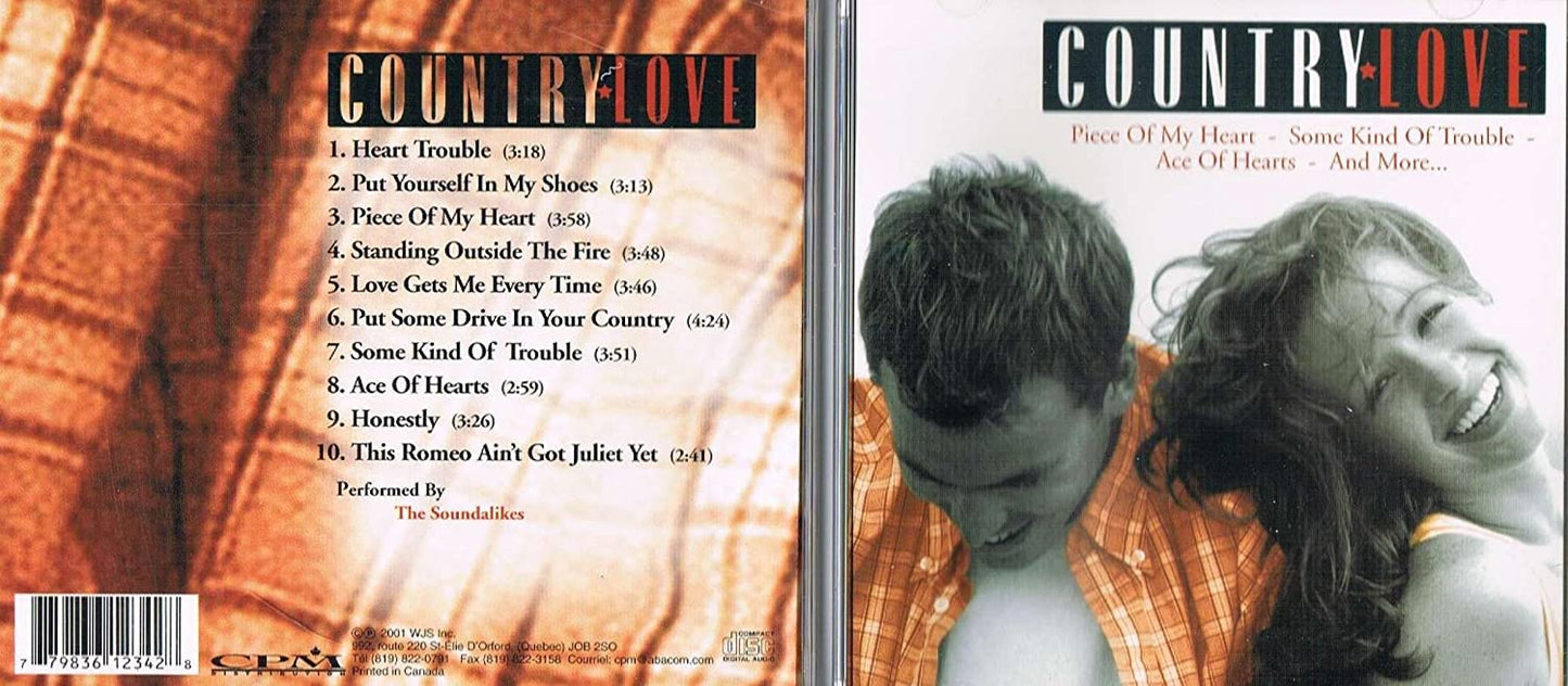 Country Love - Today's Top Hits [Audio CD] The Soundalikes