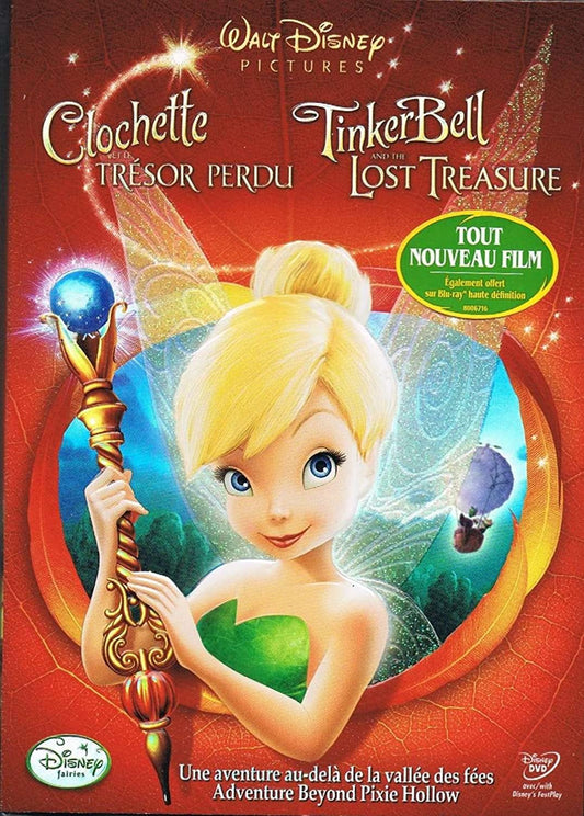 Clochette et le Tresor Perdu - TinkerBell and the Lost Treasure (Language & Subtitles: English/ French and Spanish ) [DVD]