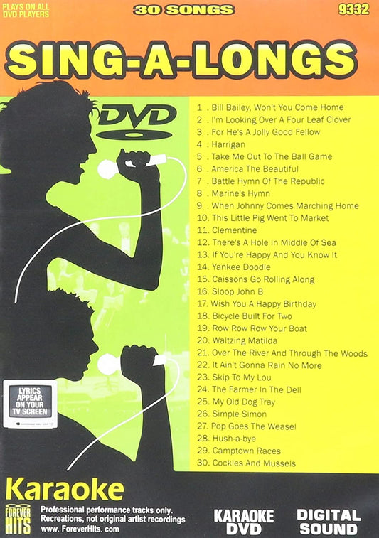 Karaoke DVD: Sing-A-Longs [Unknown Binding]