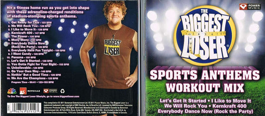 The Biggest Loser - Sports Anthems Workout Mix [Audio CD] Biggest Loser Band (not original artists)