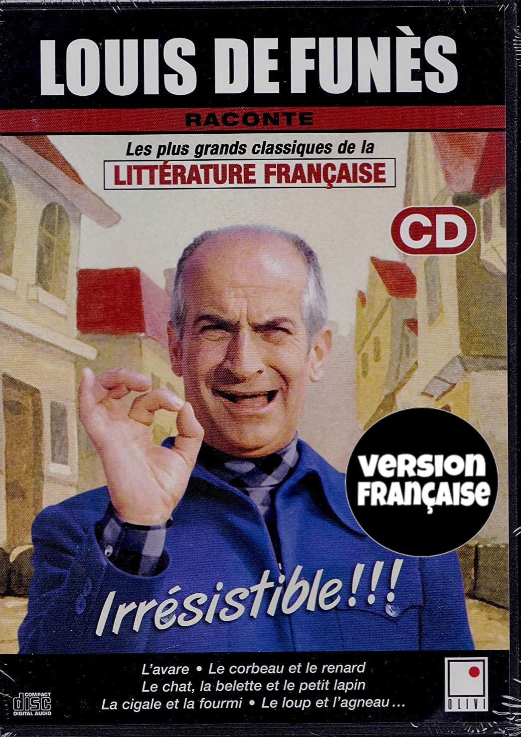 Louis de Funès raconte les plus grands classiques de la littérature française [CD] [Audio CD]