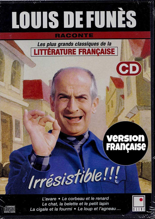 Louis de Funès raconte les plus grands classiques de la littérature française [CD] [Audio CD]