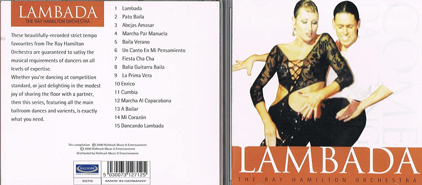 Lambada/ Come Dancing (instrumental) [Audio CD] Ray Hamilton Orchestra