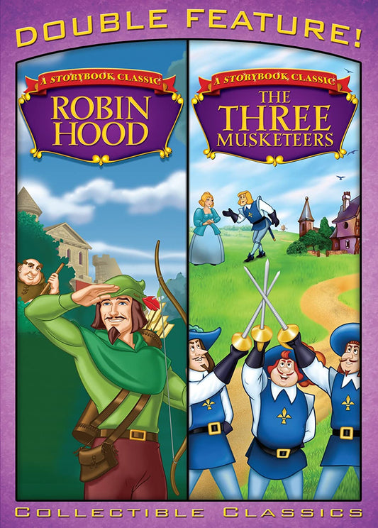 Robin Hood & Three Musketeers [Import] [DVD]