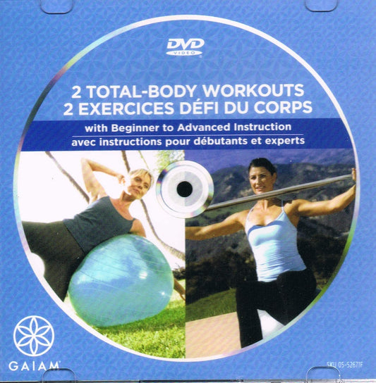 2 Total-Body Workouts With Beginner to Advanced Instruction - Total Body With Tanja Djelevic (slim case) / 2 Exercices Défi Du Corps avec Instructions Pour Débutants et Experts - Défi du Corps avec Tanja Djelevic [DVD]