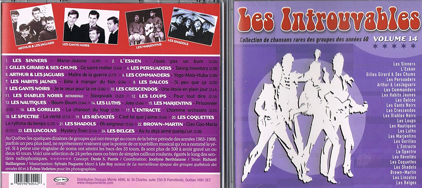 Les Introuvables, Volume 14 [Audio CD] Artistes Varies