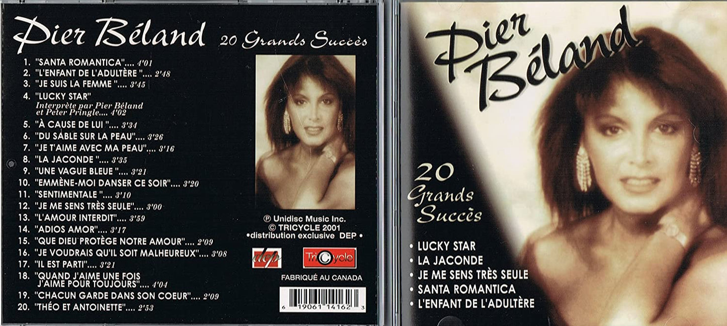 20 grands succès [Audio CD] Pier Beland