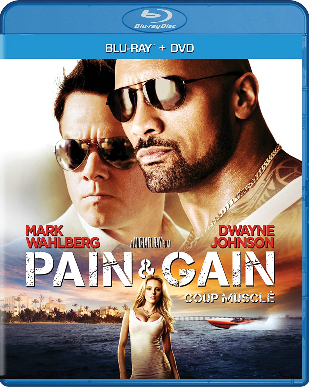 Pain & Gain / Coup musclé [Blu-ray + DVD + UltraViolet] (Bilingual)