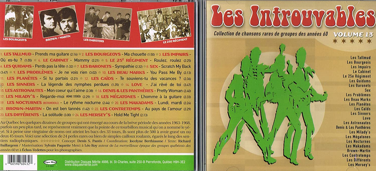 Les Introuvables, Volume 13 [Audio CD] Artistes Varies