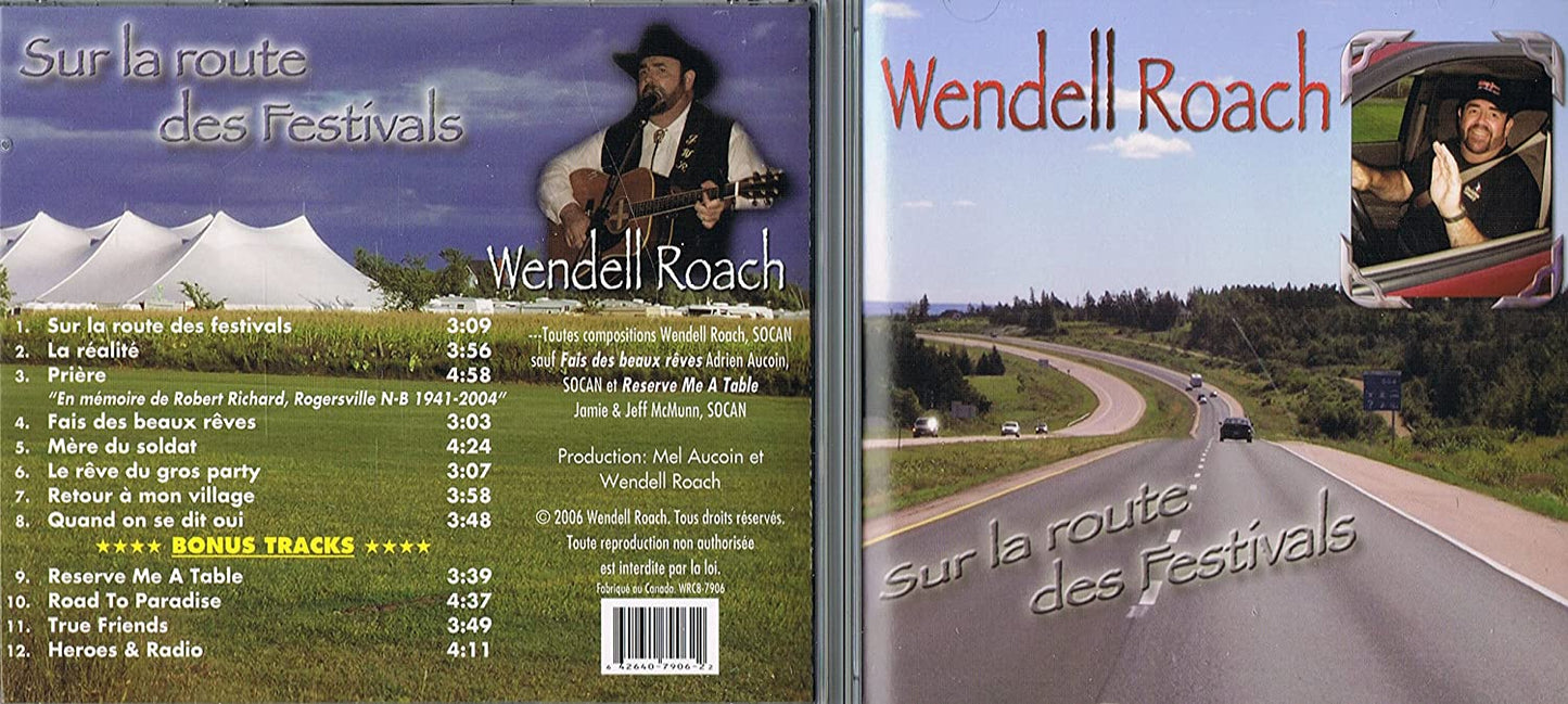 WENDELL ROACH - SUR LA ROUTE DES FESTIVALS [Audio CD] Wendell Roach