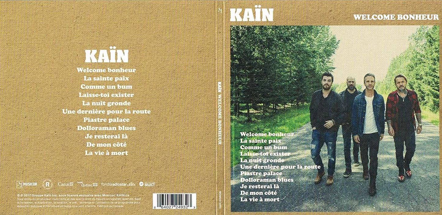 Welcome Bonheur [Audio CD] Kain