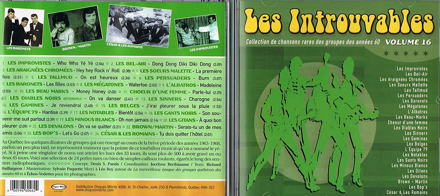 Les Introuvables, Volume 16 [Audio CD] Artistes Varies