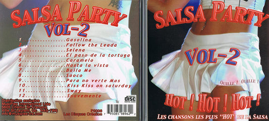 Salsa Party - Hot! Hot! Hot! vol 2 [Audio CD]