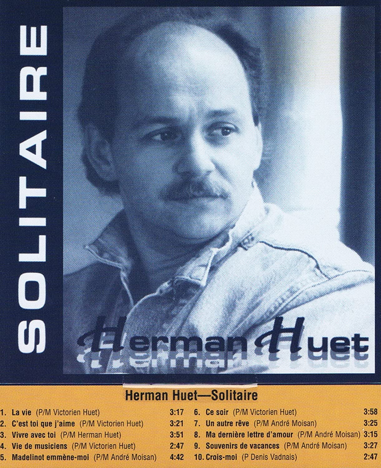 Herman Huet - Solitaire [Audio CD] Herman Huet