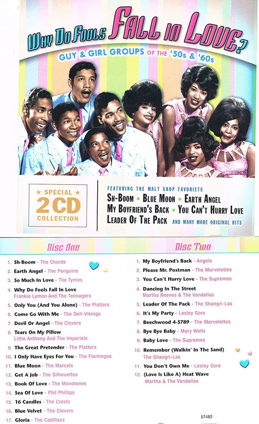 Why Do Fools Fall In Love - Guy & Girl Groups of the 50s & 60s (2CD) [Audio CD] Various Artists