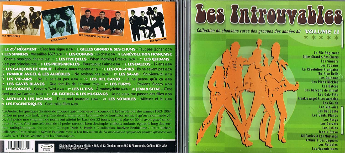 Les Introuvables, Volume 11 [Audio CD] Artistes Varies