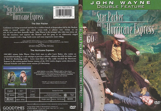 The Star Packer and The Hurricane Express / John Wayne (double Movie) [DVD]