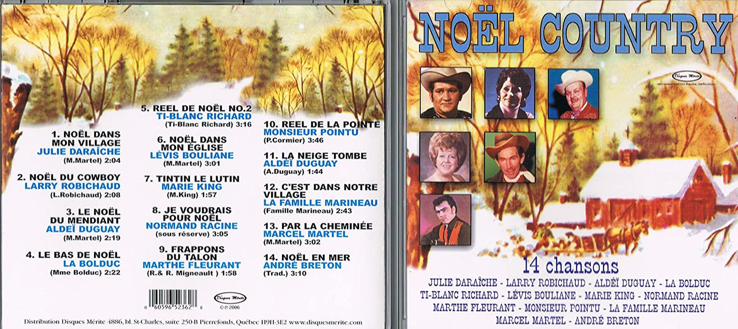 Noel Country, Volume 2 [Audio CD] Artistes Variés