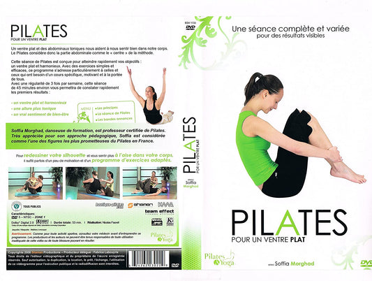 Pilates Pour Un Ventre Plat avec Soffia Morghad [DVD]