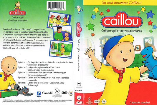 Caillou rugit et autres aventures [DVD]