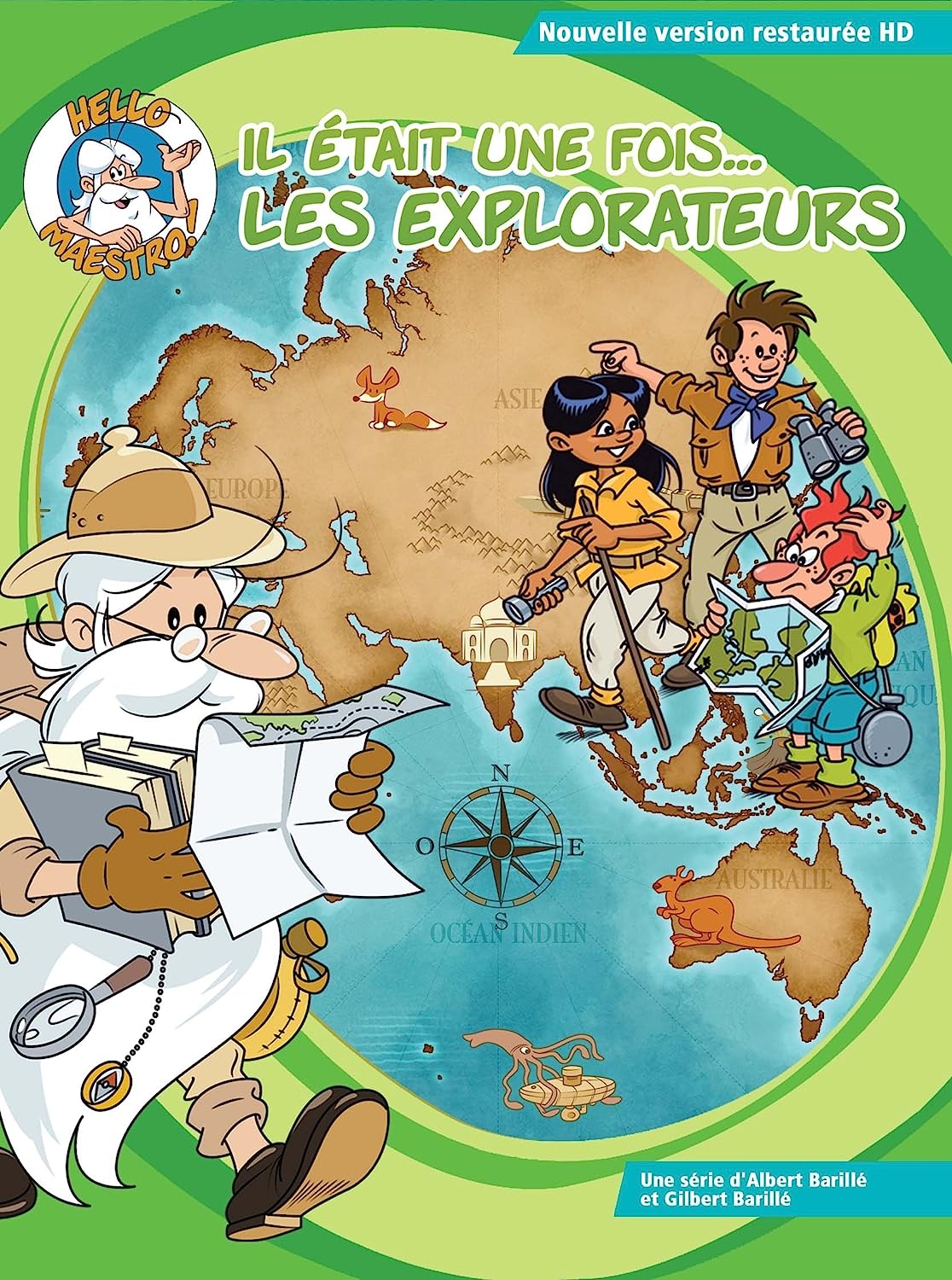Il Était Une Fois...Les Explorateurs (Version HD) (Version française) [DVD]