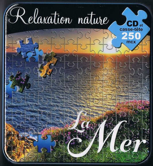 Relaxation Nature - La Mer (CD & Casse-tête 250 mcx) [Audio CD] John St-John/ Neal Robinson & Eric Bernard