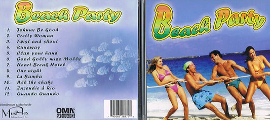 BEACH PARTY (4 RETRO MEDLEY) [Audio CD] Beach Party Band/ not original artists