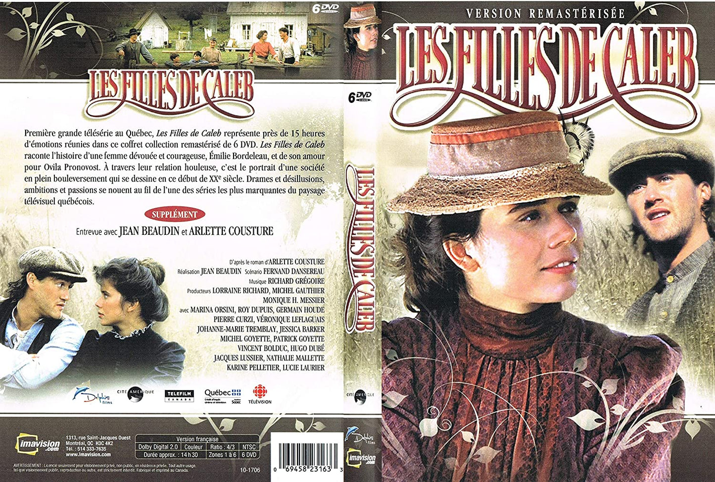 Les Filles De Caleb (incluant 6 DVD / Language: Francais (Quebecois) seulement) [DVD]