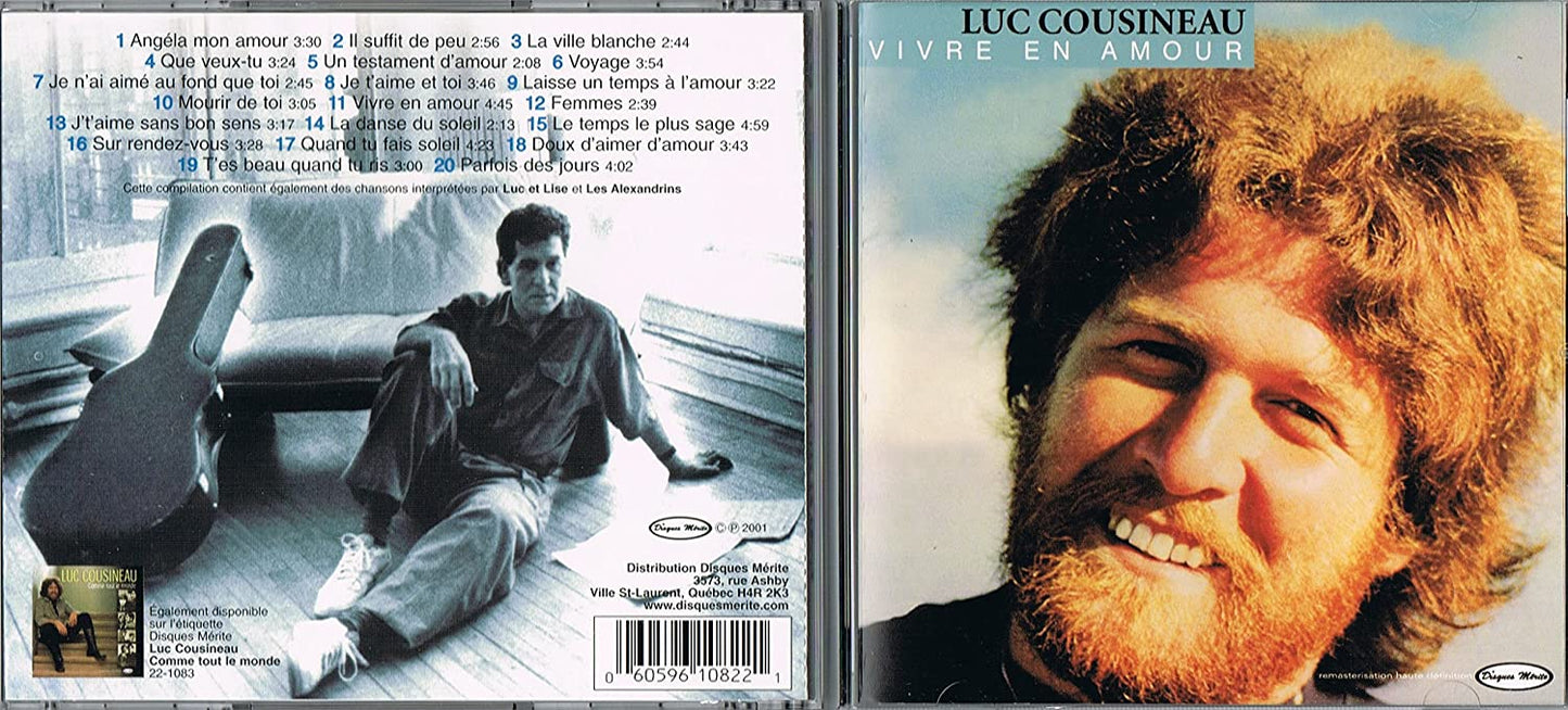 Vivre En Amour [Audio CD] Luc Cousineau