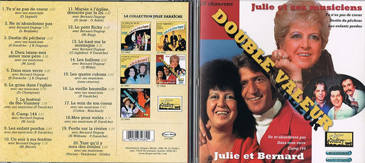V1 Double Valeur [Audio CD] Julie Daraiche&nbsp;